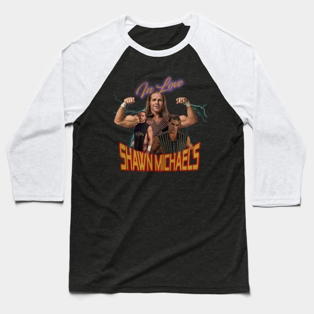 Fan Art Shaun Michaels Baseball T-Shirt by Hat_ers